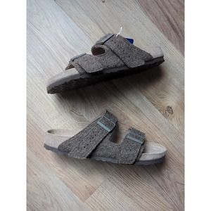 Rick Owens x Birkenstock Arizona Army Felt Sandals EU 42 Mens 9-9.5